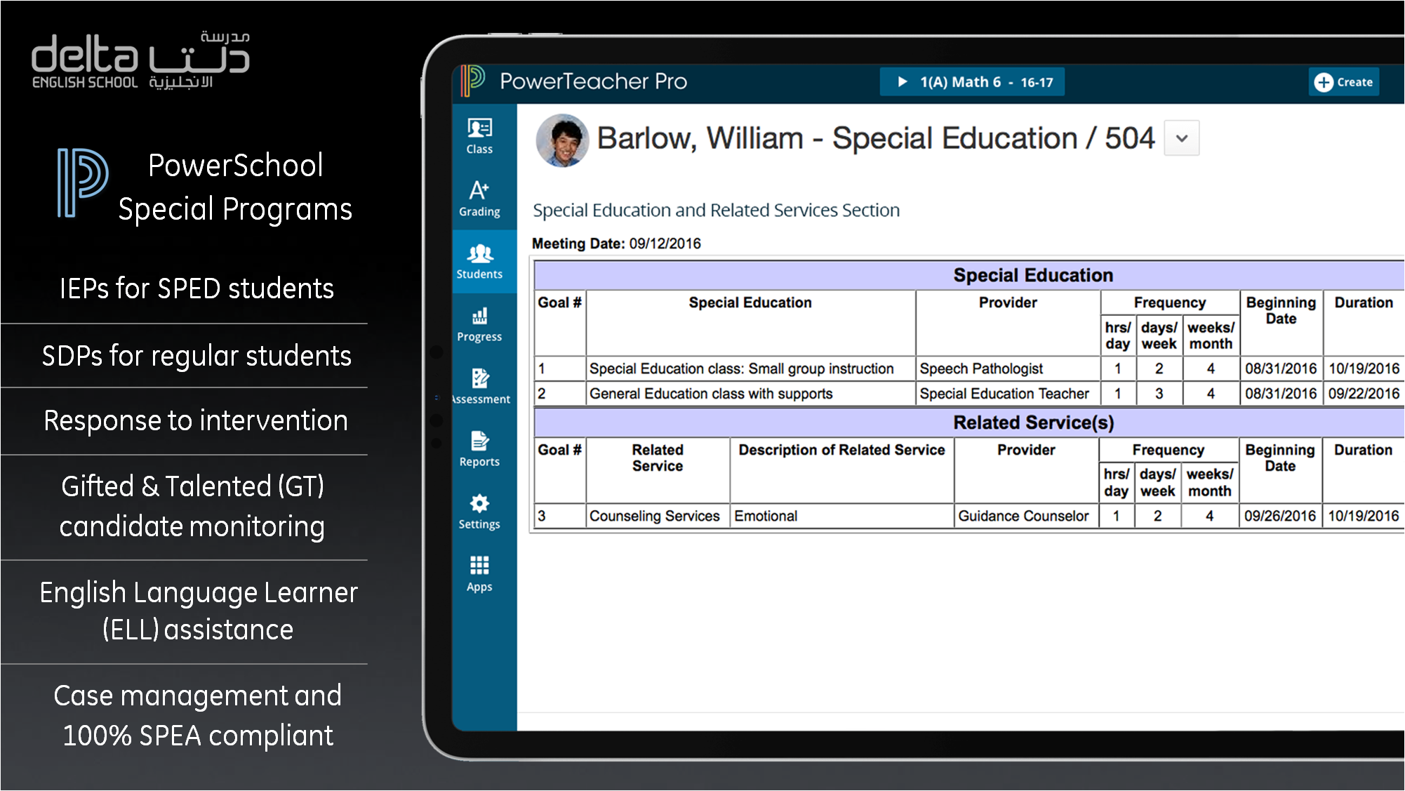PowerSchool Special Education